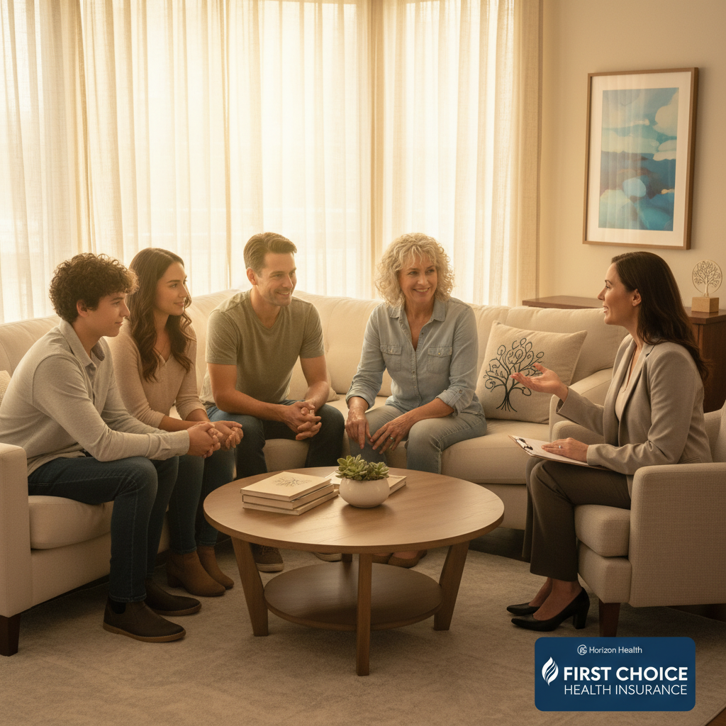 family counseling covered by first choice insurance