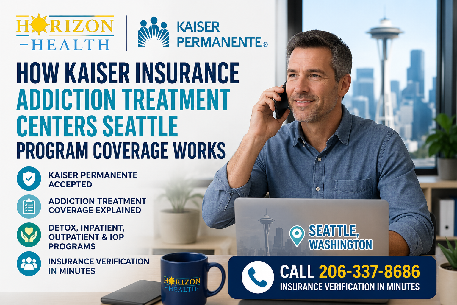 Best drug rehabs in Seattle accepting Kaiser insurance explains the process