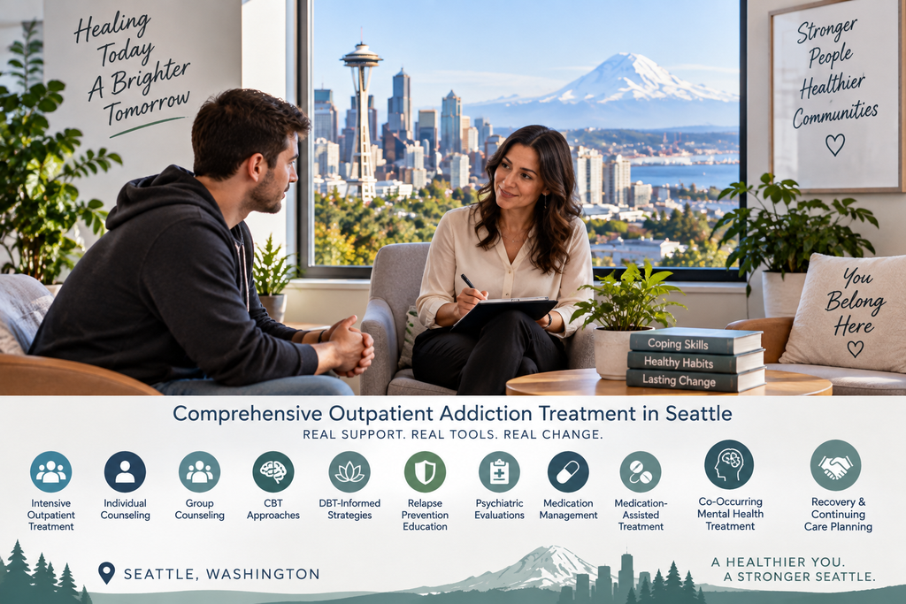experience outpatient drug treatment Seattle for substance abuse rehabilitation